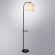 Торшер со столиком Arte Lamp A4053PN-1BK CONNOR под лампу 1xE27 60W