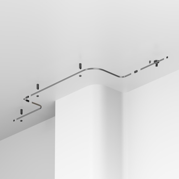 Гибкий вертикальный шинопровод 15x3.5мм длиной 5м Maytoni Flexity TRX200-115B Гибкий вертикальный шинопровод 15x3.5мм длиной 5м Maytoni Flexity TRX200-115B
