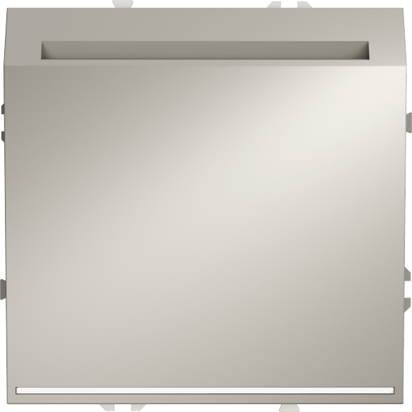 Выключатель встраиваемый VOLTUM S70 карточный 16А, (кашемир)