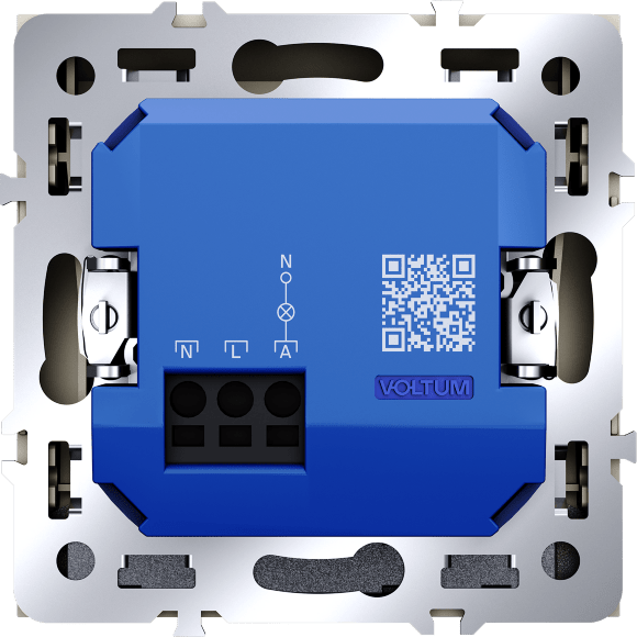 Выключатель встраиваемый VOLTUM S70 карточный 16А, (кашемир)