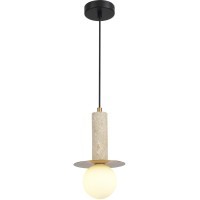 SL1194.303.01 Светильник подвесной ST-Luce латунь/белый G9 1*5W 4000K EARTHY