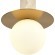SL1194.303.01 Светильник подвесной ST-Luce латунь/белый G9 1*5W 4000K EARTHY