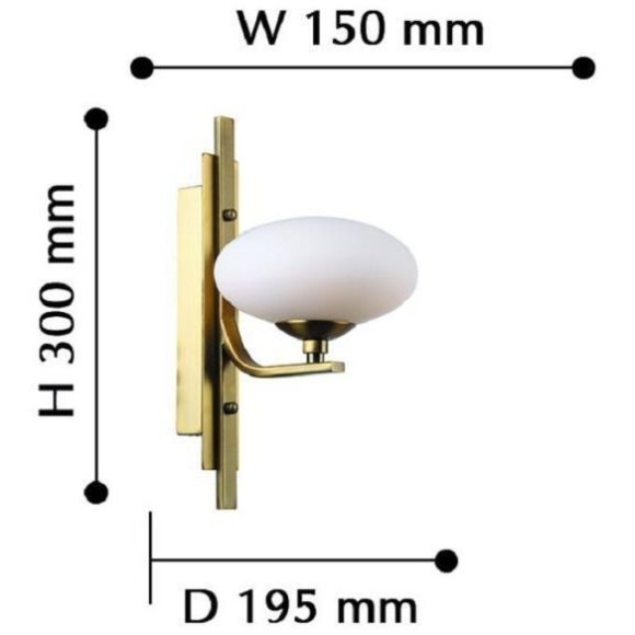 Бра Pernetti 2513-1W