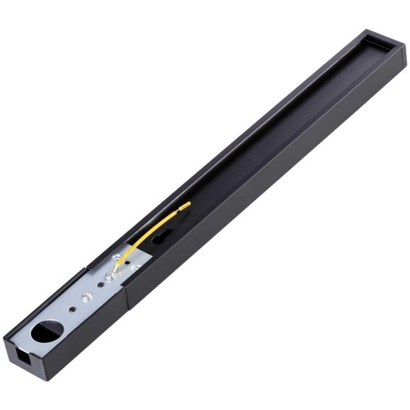 2м черный однофазный двужильный накладной шинопровод Novotech 135138 2м черный однофазный двужильный накладной шинопровод Novotech 135138