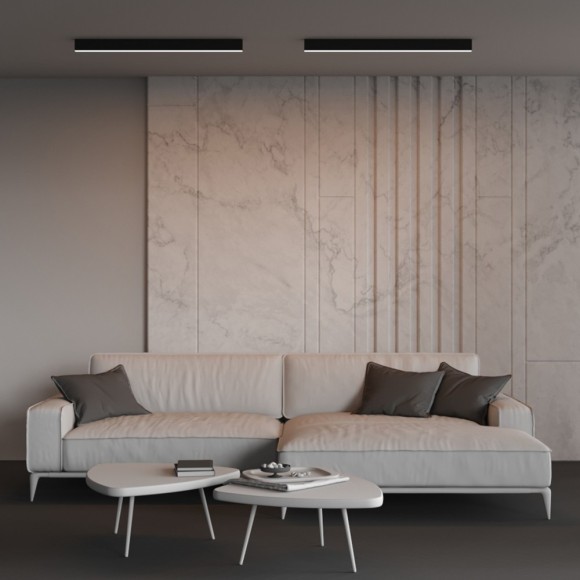 Maytoni Technical LL311043 Минималистичный накладной линейный 100 см LED-светильник в стиле хай-тек, 20 Вт, 3000К, CRI 90, 1100 лм, 120°, 220V, металл черный матовый алюминий, рассеиватель белый акриловый, 1000x67x35мм Maytoni Technical LL311043 Минималистичный накладной линейный 100 см LED-светильник в стиле хай-тек, 20 Вт, 3000К, CRI 90, 1100 лм, 120°, 220V, металл черный матовый алюминий, рассеиватель белый акриловый, 1000x67x35мм