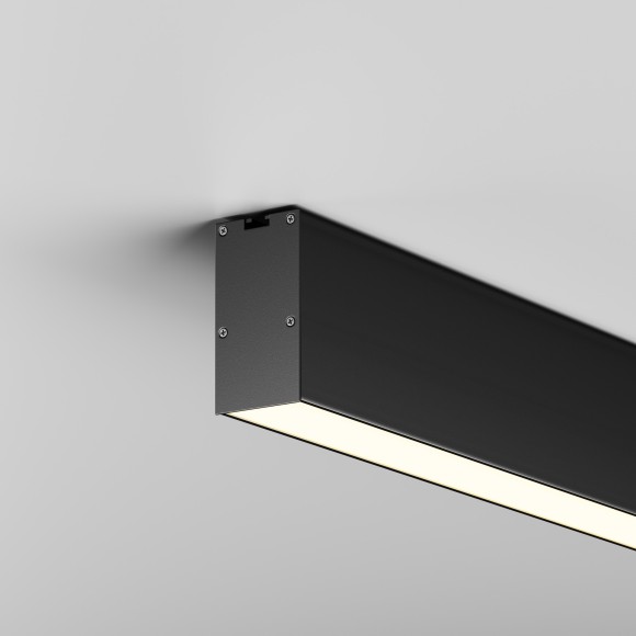 Maytoni Technical LL311043 Минималистичный накладной линейный 100 см LED-светильник в стиле хай-тек, 20 Вт, 3000К, CRI 90, 1100 лм, 120°, 220V, металл черный матовый алюминий, рассеиватель белый акриловый, 1000x67x35мм Maytoni Technical LL311043 Минималистичный накладной линейный 100 см LED-светильник в стиле хай-тек, 20 Вт, 3000К, CRI 90, 1100 лм, 120°, 220V, металл черный матовый алюминий, рассеиватель белый акриловый, 1000x67x35мм
