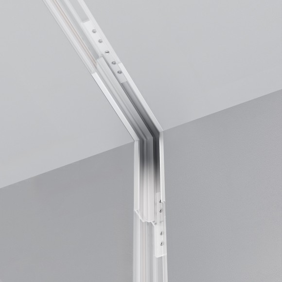 Соединитель угловой вертикальный для низкопрофильного шинопровода в ГКЛ 12.5мм Maytoni Exility TRAM034ICL-42W Соединитель угловой вертикальный для низкопрофильного шинопровода в ГКЛ 12.5мм Maytoni Exility TRAM034ICL-42W