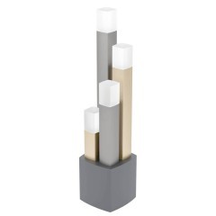 39907 ESTANTERIOS Настольная лампа светодиодная диммируемая с сенсорным управлением и выключателем, 14.8Вт, 1480Лм, 3000К 39907 ESTANTERIOS Настольная лампа светодиодная диммируемая с сенсорным управлением и выключателем, 14.8Вт, 1480Лм, 3000К