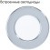99208 Светодиодный встраиваемый светильник FUEVA 5, 2,7W (LED), Ø86, ET26, IP44, 360lm, 4000K, сталь, хро