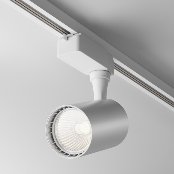 Однофазный двужильный светодиодный трековый светильник Maytoni Unity TR003-1-10W4K-W-W Vuoro 4000К 882Лм CRI90+ 60° 10Вт
