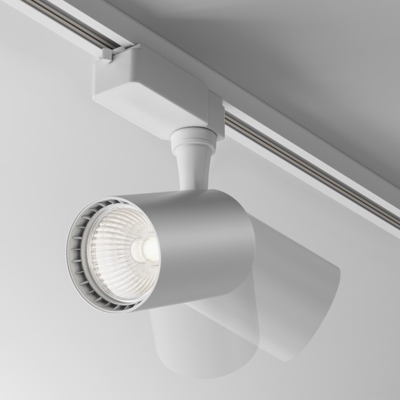 Однофазный двужильный светодиодный трековый светильник Maytoni Unity TR003-1-10W4K-W-W Vuoro 4000К 882Лм CRI90+ 60° 10Вт
