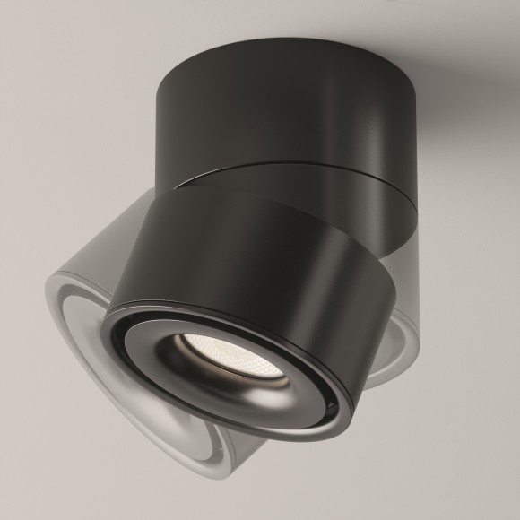 Накладной потолочный светильник Maytoni C084CL-15W4K-B Yin светодиодный LED 15W