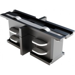 Прямой соединитель трехфазных шинопроводов Maytoni TRA005CI-31B