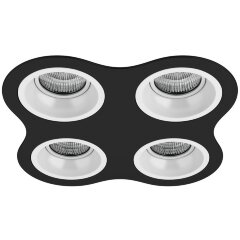 Встраиваемый светильник Lightstar D64706060606 Domino под лампы 4xGU5.3 200W