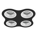 Встраиваемый светильник Lightstar D64706060606 Domino под лампы 4xGU5.3 200W