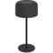 901889 Настольн. лампа на солн. батарее сенсорн. ROCCANOVA, H300, 2,8W(LED), IP44, 3000K, 270lm, сталь, черный