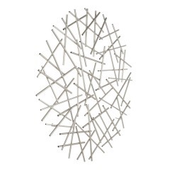 426016 CHIKUMA B45 Панно настенное лофт хромированный сталь 426016 CHIKUMA B45 Панно настенное лофт хромированный сталь