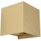 901091 Светод бра VALMONTONE, 2X1,5W(LED), алюминий, латунь состаренный, стекло, прозрачный, 3000K,