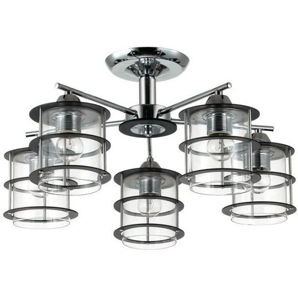 Люстра потолочная Lumion 3504/5C ROTONDUM под лампы 5xE27 5*60W