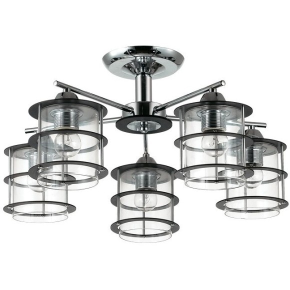Люстра потолочная Lumion 3504/5C ROTONDUM под лампы 5xE27 5*60W