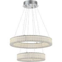 SL6008.103.02 Люстра подвесная ST-Luce Хром/Хром LED 2*50W 3000K LATOZZO