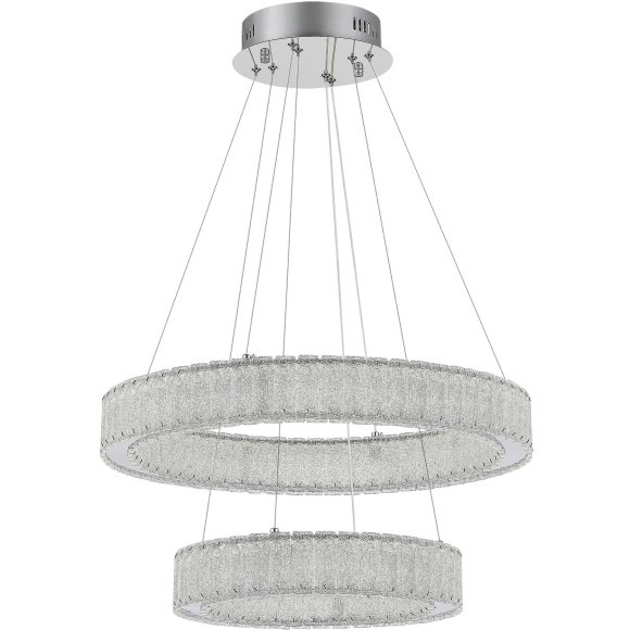 SL6008.103.02 Люстра подвесная ST-Luce Хром/Хром LED 2*50W 3000K LATOZZO