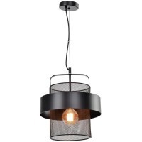 Подвесной светильник с 1 плафоном Lussole LSP-8408 BULLOCK IP21 под лампу 1xE27 40W