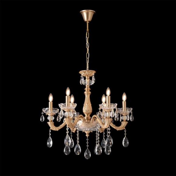 Люстра Crystal Lux ELIZABETH SP6 BRASS 4320/306
