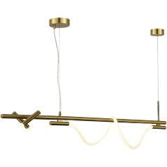 SL6118.303.03 Светильник подвесной ST-Luce Латунь/Латунь LED 2+1*3+11W 4000K MARLOW SL6118.303.03 Светильник подвесной ST-Luce Латунь/Латунь LED 2+1*3+11W 4000K MARLOW