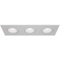 Встраиваемый светильник Maytoni DL024-2-03W Atom под лампы 3xGU10 50W