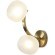 Настенный светильник (бра) Freya FR5444WL-02BS