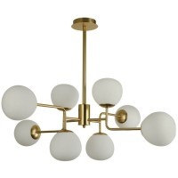 Люстра на штанге Maytoni MOD221-PL-08-G Erich под лампы 8xE14 40W