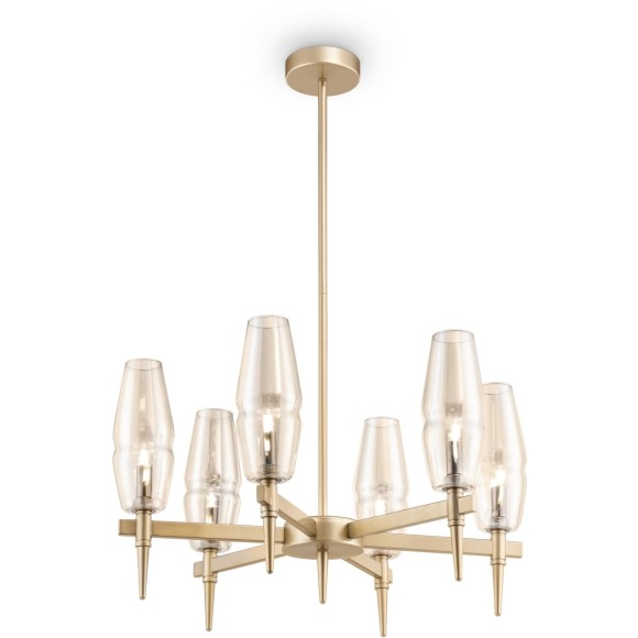 Люстра потолочная Maytoni H002PL-06G Lita под лампы 6xG9 28W