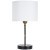 Декоративная настольная лампа Arte Lamp JAMIE A4090LT-1BK