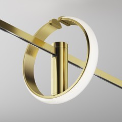 TR230-1-10W3K-BS Трековый латунный светодиодный светильник Maytoni Zero Flarity 10Вт 3000К 90CRI 550лм 180° 24V TR230-1-10W3K-BS Трековый латунный светодиодный светильник Maytoni Zero Flarity 10Вт 3000К 90CRI 550лм 180° 24V