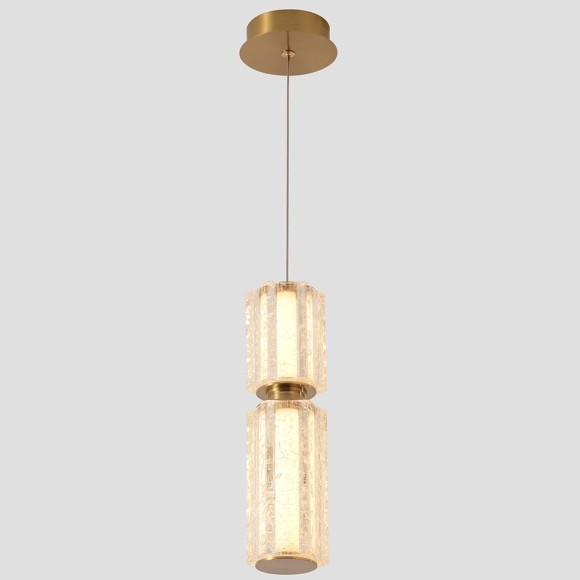 Светильник подвесной Crystal Lux ANTIQUE SP23W LED BRASS 4000/223