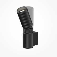 MOD475WL-02B Настенный черный поворотный светильник (бра) Maytoni под 2 сменных лампы GU10, без выкл. на корпусе