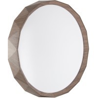 7637/DLN Светильник Sonex BASICA LED 48Вт 3000/4000/6000К D385 IP43 CCT ZIF WOOD