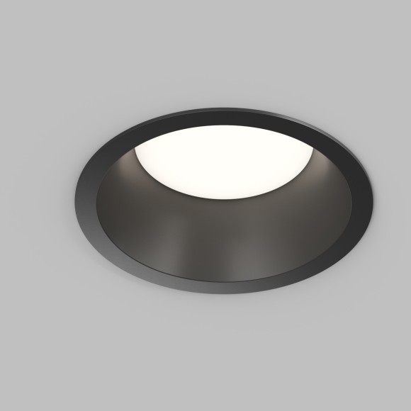 Встраиваемый светильник спот INER, до 15 Вт LED, GX53, IP20, алюминий, чёрный DK2155-BK