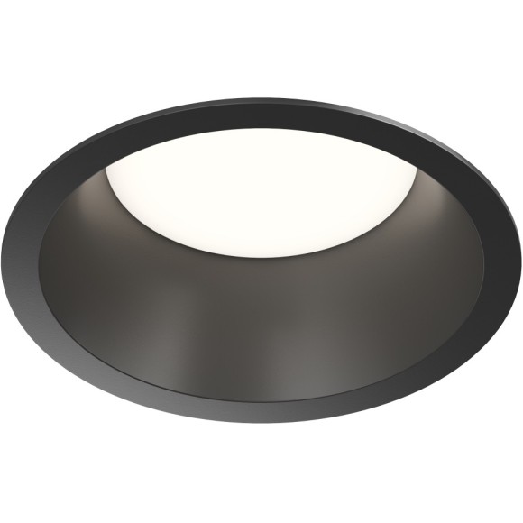 Встраиваемый светильник спот INER, до 15 Вт LED, GX53, IP20, алюминий, чёрный DK2155-BK