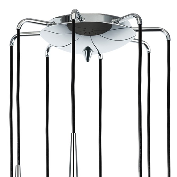 Длинный подвесной светильник Lightstar 807084 Punto под лампы 8xG9 200W