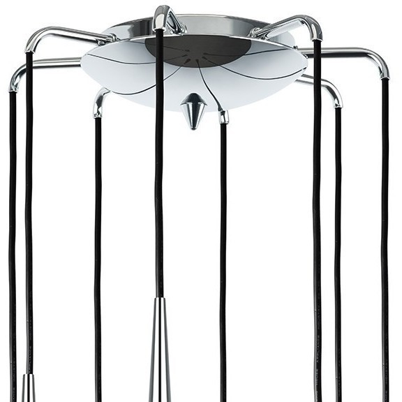 Длинный подвесной светильник Lightstar 807084 Punto под лампы 8xG9 200W