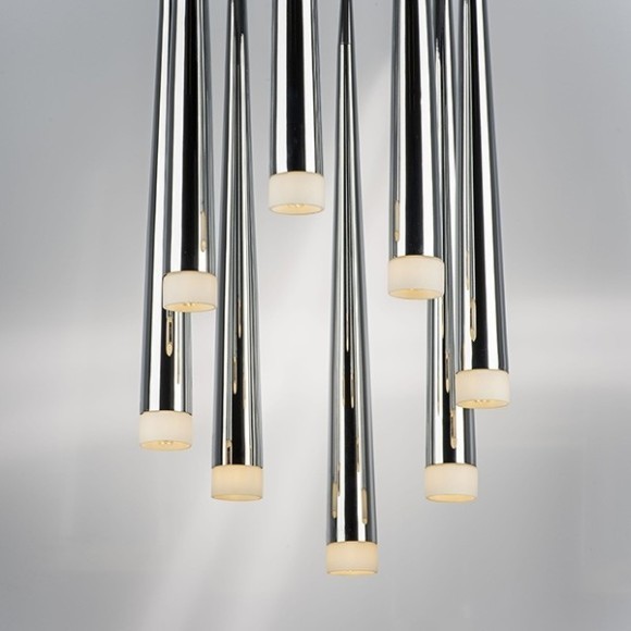 Длинный подвесной светильник Lightstar 807084 Punto под лампы 8xG9 200W