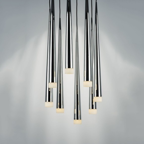 Длинный подвесной светильник Lightstar 807084 Punto под лампы 8xG9 200W