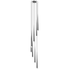 Длинный подвесной светильник Lightstar 807084 Punto под лампы 8xG9 200W Длинный подвесной светильник Lightstar 807084 Punto под лампы 8xG9 200W
