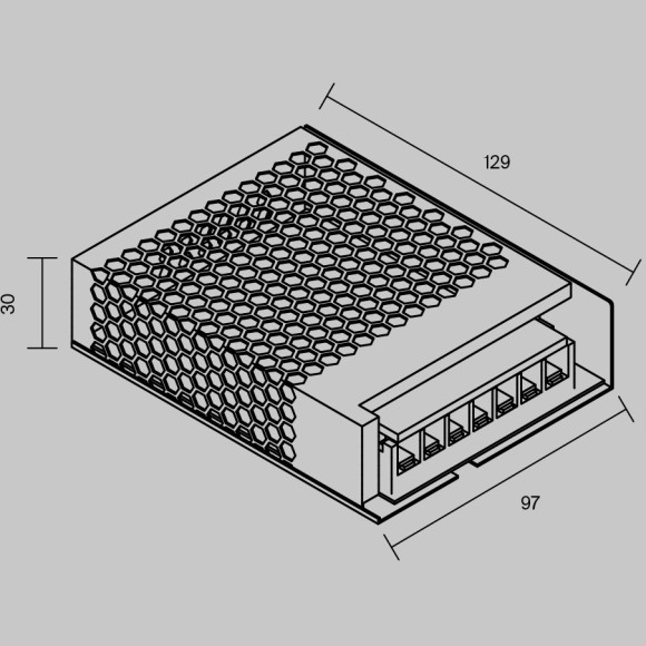 Источник напряжения Maytoni PSL006 48В 100Вт IP 20 831007