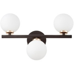 Бра  LDW 6033-3 BK+F.GD