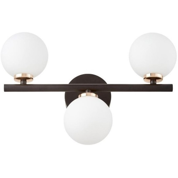 Бра  LDW 6033-3 BK+F.GD