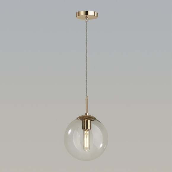 Золотой Подвес E27 длина провода 1500мм SUMMER Lumion 6509/1B