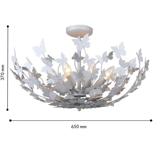 Потолочная люстра  6xE14x40W Favourite 4736-6C Aurelius